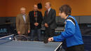 Откриха обновената зала по тенис на маса в комплекс "Диана"