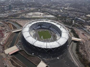 Олимпийският стадион в Лондон ще е едно от най-"горещите" места на 2012 г. 