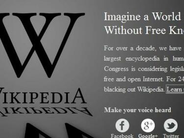 Може ли светът да преживее един ден без Wikipedia?