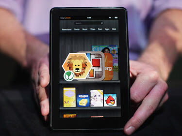 Kindle Fire е най-продаваният таблет под Android