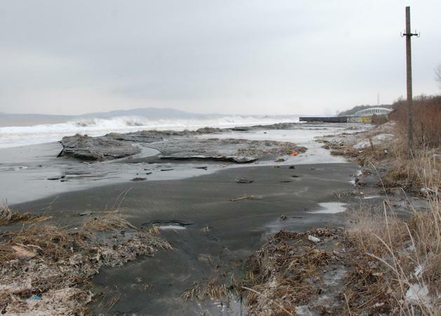 Морето заля и бургаския бряг