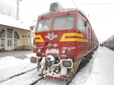 Шест влака не се движат в Югозападна България