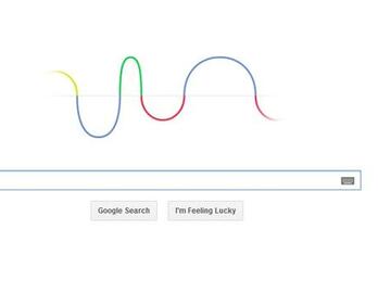 Google почете Хайнрих Херц