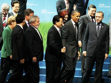 Финансовите министри се срещат с управителите на централни банки от Г-20