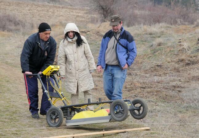 Сканираха дълбочинно тракийската могила в Караново