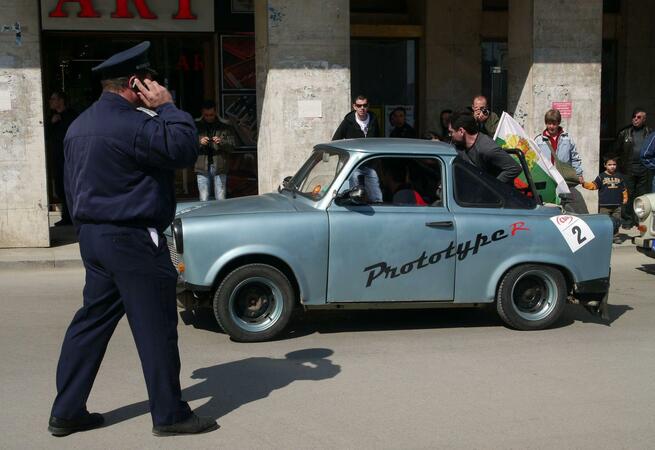 Над 40 трабанта в центъра на Търново