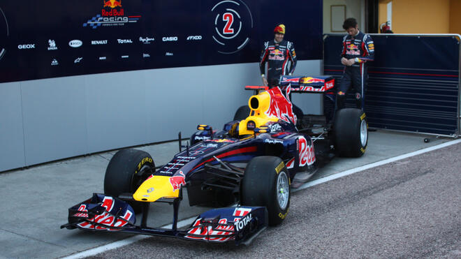 Ред Бул представи новия болид RB7