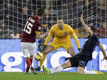 Рома срази Интер в 6-голов трилър на "Олимпико"