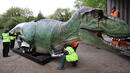 Парк с реалистични динозаври
