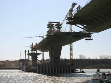 "Дунав мост 2" е над 80% готов