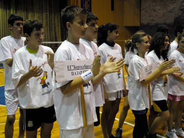 Децата на Велико Търново подкрепиха кампанията "Аз обичам спорта”