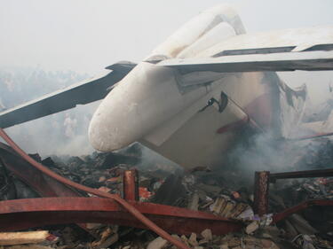 Отказ на двигателите е причината за самолетната катастрофа в Нигерия  