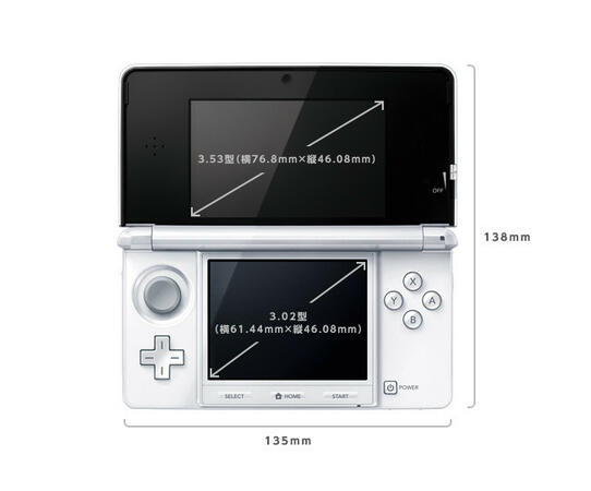 Новата 3DS XL е с 90% по-голям екран
