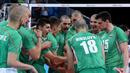 Волейболните национали посрещнати като шампиони в София