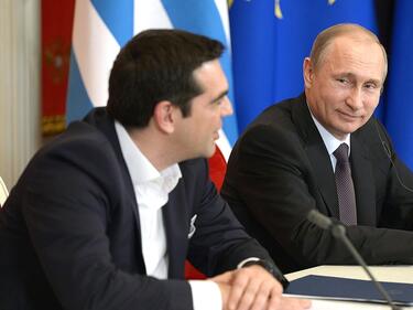 Кремъл: Путин и Ципрас потвърдиха съвместни интереси в енергетиката