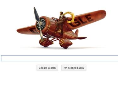 Google Doodle напомня за Амелия Еърхарт