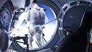 В момента на скока, британският астронавт който  Тим Пийк нарече "преминаване на границите на човешките възможности"