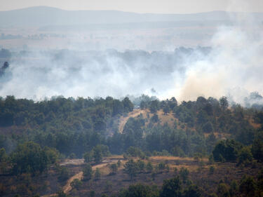 Пожарът в Сакар планина е загасен