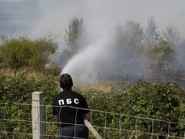 Овладян е пожарът в крумовградското село Златолист