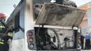 Автобус на градския транспорт се запали в София