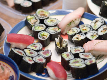 Колко суши може да изядете?