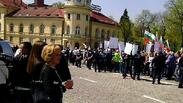 Мая Манолова подкрепи протеста на казанджиите (ГАЛЕРИЯ)
