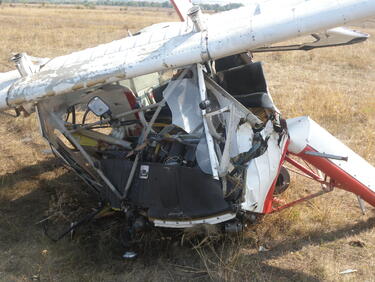 Пилотът на падналия в Шумен самолет е в тежко състояние