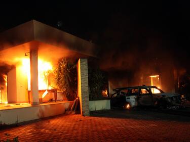 Нападнатото консулство на САЩ в Бенгази
