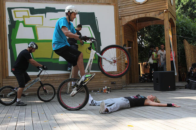 Демонстрация на открито подгря ON! Fest 2012
