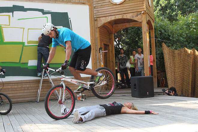 Демонстрация на открито подгря ON! Fest 2012