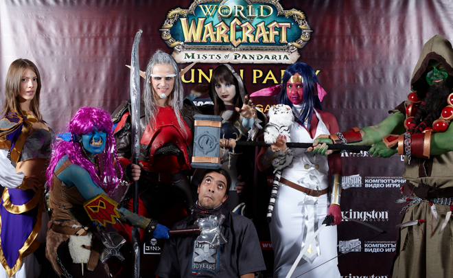 World of Warcraft: Mists of Pandaria с лудо премиерно парти