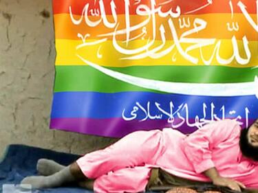 Анонимните пак се подиграха с джихадистите: Направиха им гей профили