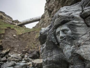 Откриха замъка на крал Артур