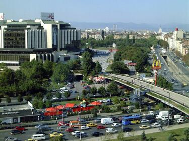 Временна организация на движението в центъра на София