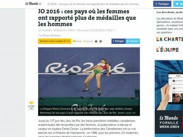 Българска олимпийка - символ на женския възход в олимпийските игри за "Льо Монд" 
