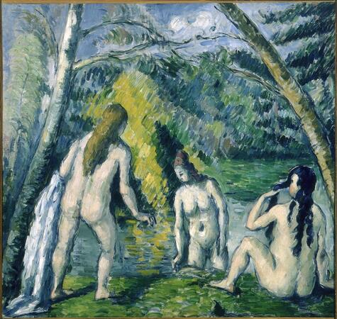 Paul C&eacute;zanne - Trois Baigneuses&nbsp;Petit Palais / Roger Viollet