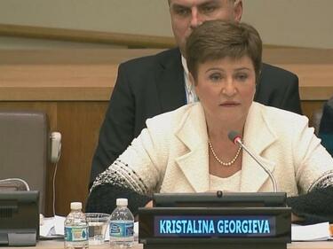 Кристалина Георгиева: ООН трябва да е ефикасна и иновативна, да е миротворна, но и да предотвратява конфликтите