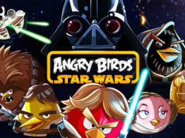 Вижте Люк и Лея в Angry Birds: Star Wars 