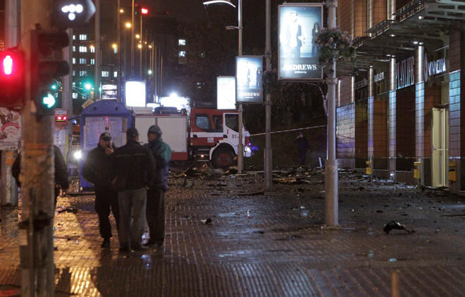 Пожар възникна в търговския център, намиращ се на ъгъла на бул. ”Ал.  Стамболийски" и ул.” Опълченска"