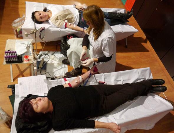 Варненски общинари дариха кръв 