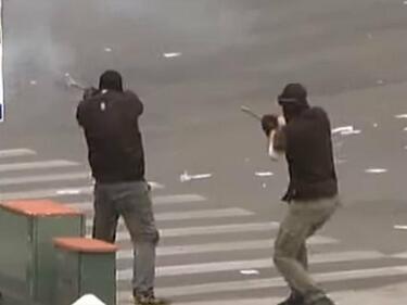 Среднощни сблъсъци между полиция и анархисти в Атина