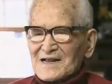 Най-дълго живелият човек в света разкри тайната си