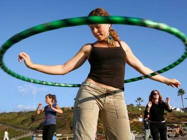 Hoop Dance с обръч