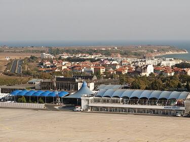 Бургаското летище рекордьор по брой полети за ден