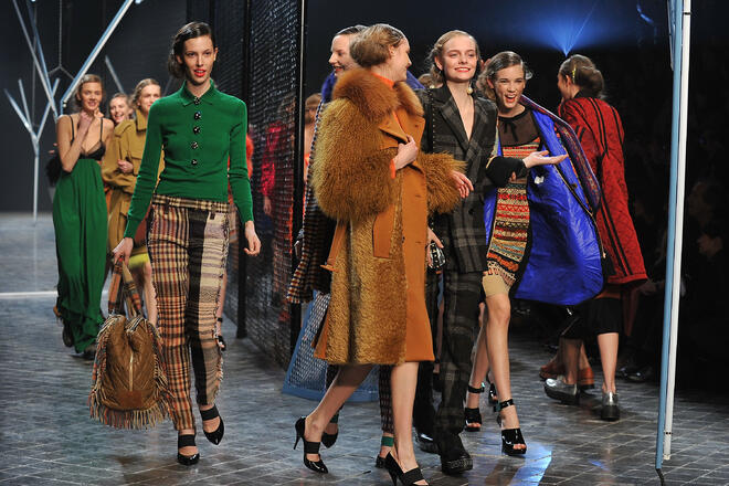 Модели на Sonia Rykiel