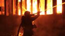 Пожар се запали в къща в центъра на София*