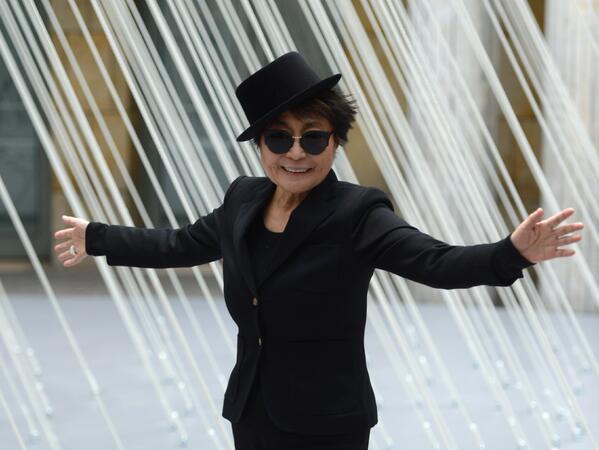 Йоко Оно - на 80 г. и пълна с енергия 