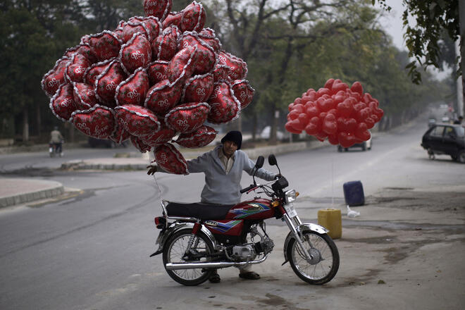 Свети Валентин в Пакистан