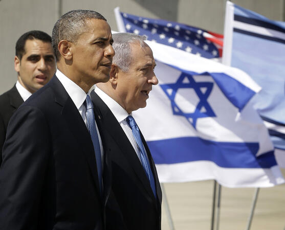 Това е първата визита на Барак Обама в Израел в качеството му на президент. 