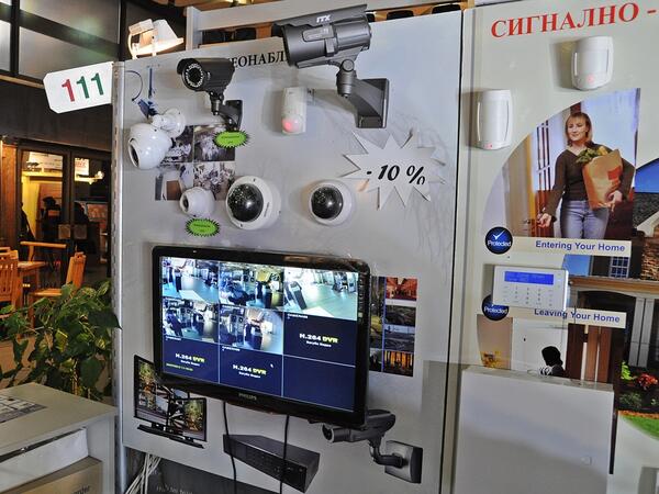 Сигнално-охранителни и домофонни системи на промоционални цени могат да се закупят на изложението